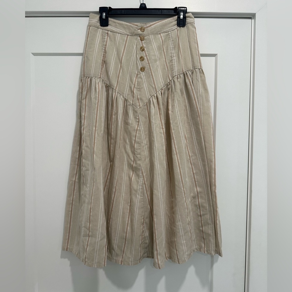 Anthropologie drop waist skirt